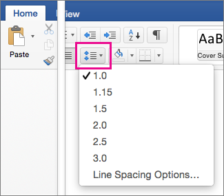 default document settings in word for mac 2016